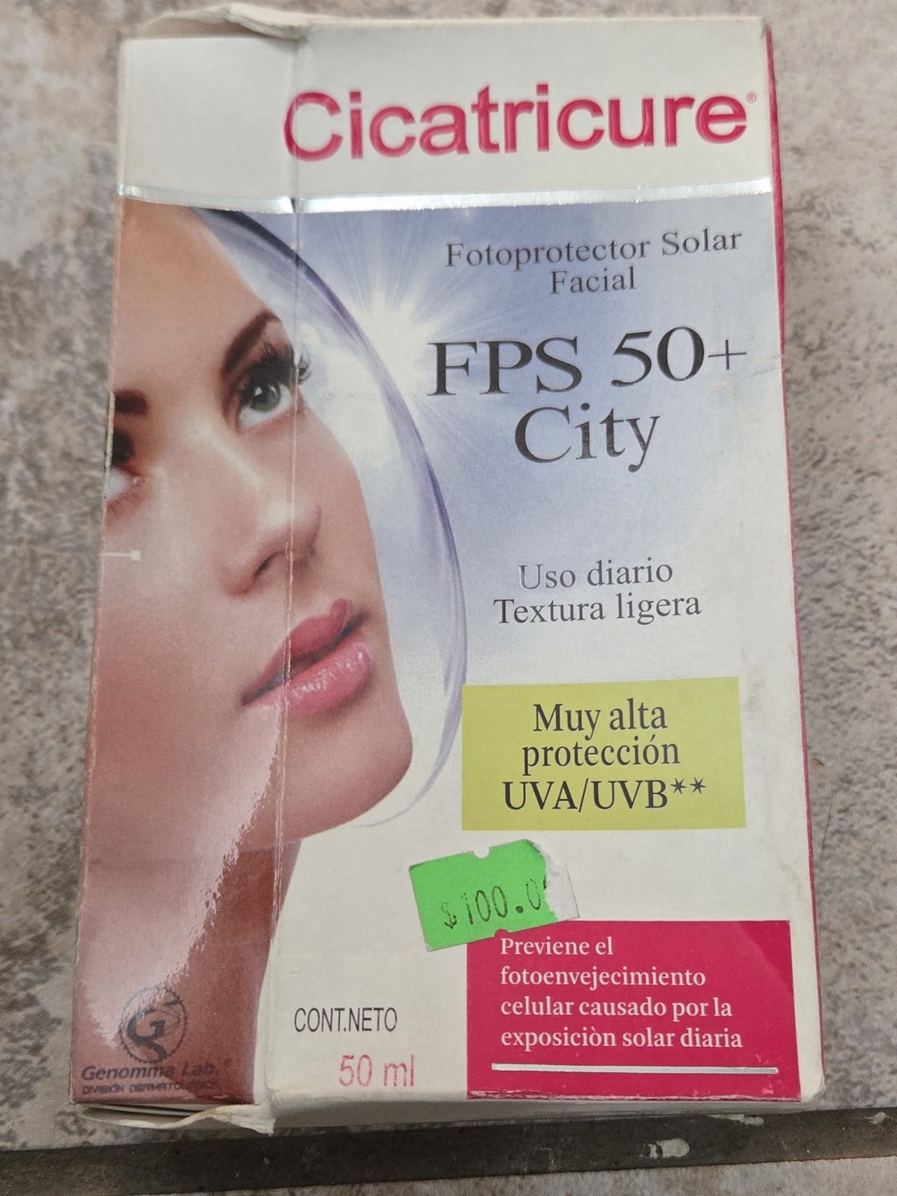Cicatricure FPS 50+ City Facial Sunscreen